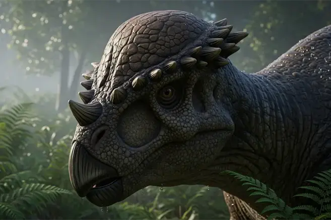 Pachycephalosaurus Fossilien