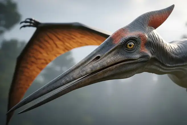 Fossilien des Pterosaurier