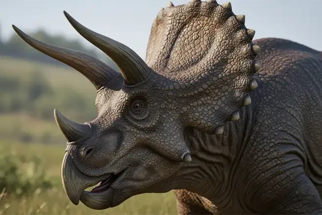 Triceratops Fossilien